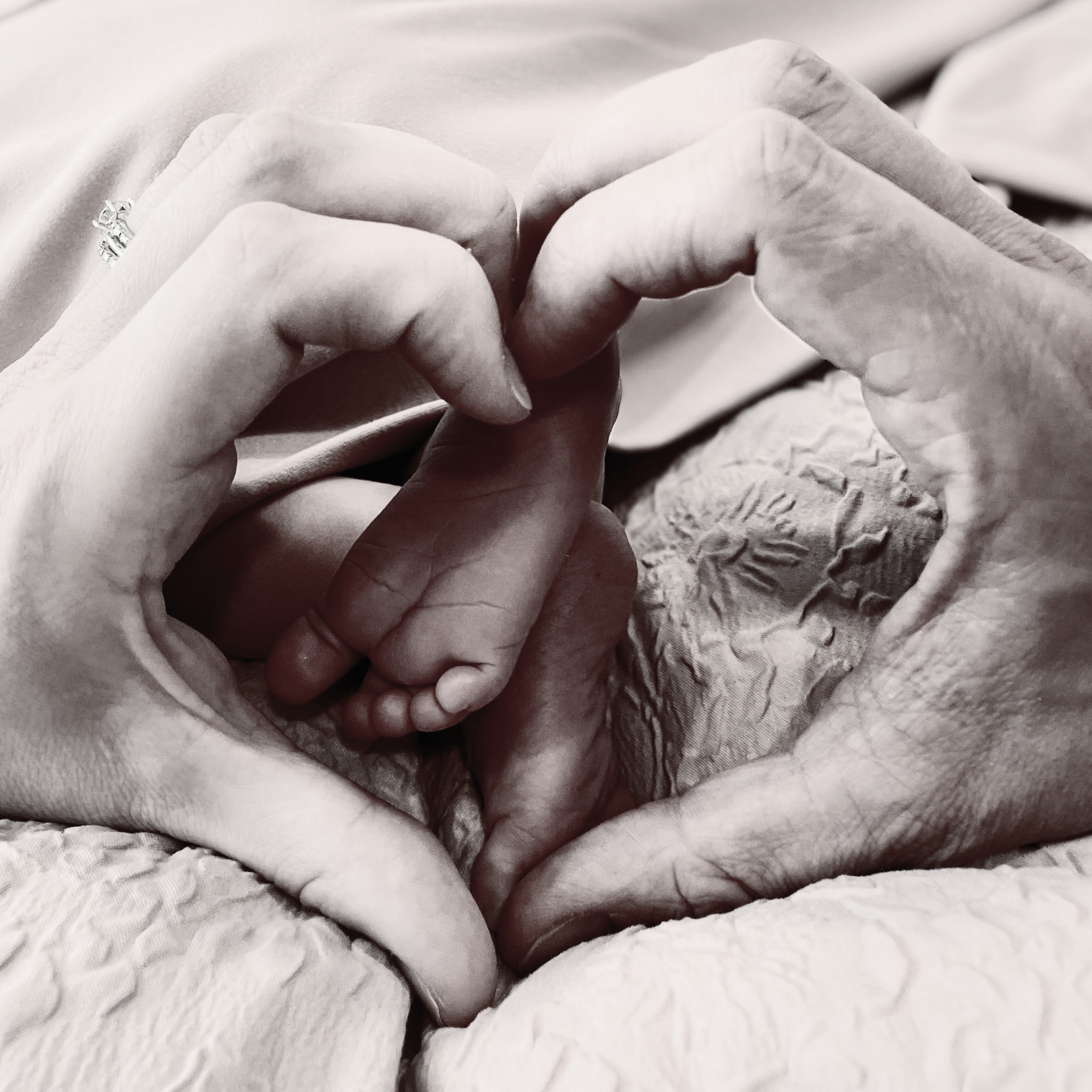 heart hands feet